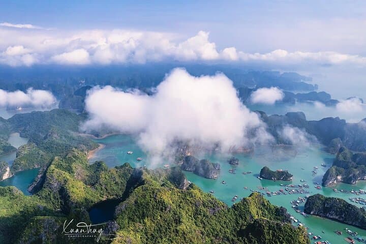 Lan Ha Bay Day Trip from Cat Ba: Kayaking, Biking & Floating Village photo 5
