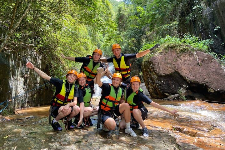 Da Lat Canyoning: Full-Day Waterfall Rappels, Natural Slides & Jungle Hike photo 5