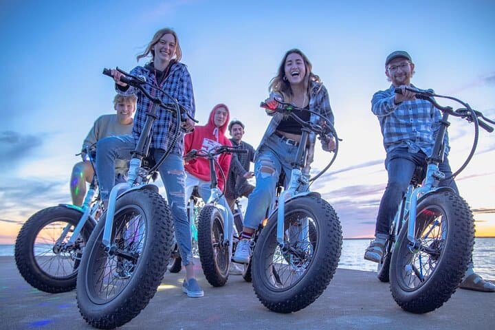 Cave Point Fat Tire E‑Bike Tour — Ice Caves, Coastal Cliffs & Whitefish Dunes in Door County photo 2