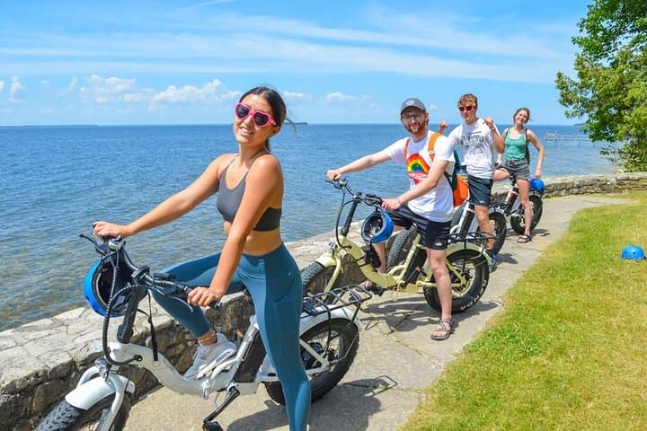 Cave Point Fat Tire E‑Bike Tour — Ice Caves, Coastal Cliffs & Whitefish Dunes in Door County photo 6