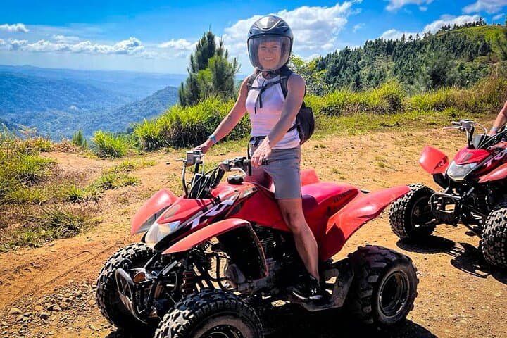 Jaco ATV and Zipline Combo: 4-Hour Canopy Canter and Off-Road Summit
