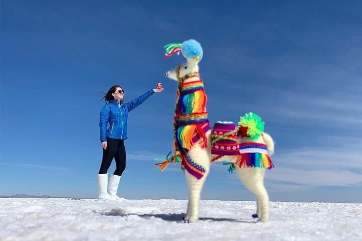 Sunset at Salar de Uyuni: 1‑Day Salt Flat Tour with English Guide and Lunch photo 1
