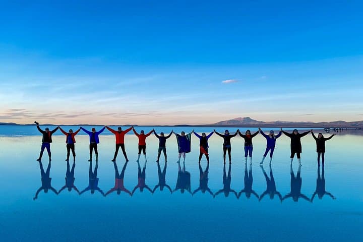 Overnight Bus to Salar de Uyuni from La Paz: Incahuasi, Train Cemetery & Sunset Reflections photo 4