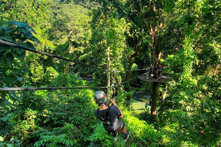 El Yunque Ziplining with Mameyes River & Luquillo Beach Visit photo 6