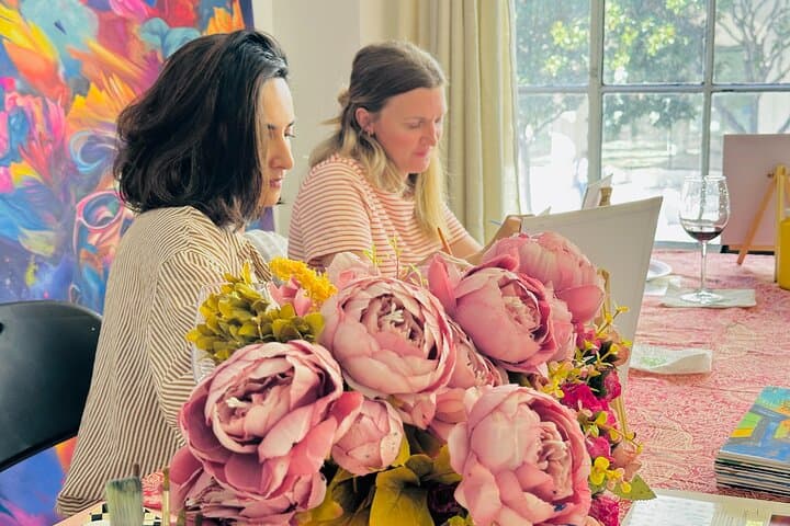 Sip and Paint in San Francisco: Paint, Pour, and Learn in a Two-Hour Studio Session photo 2