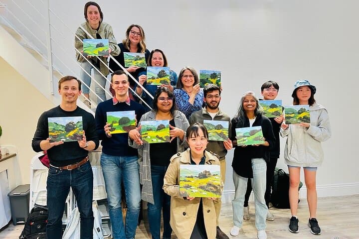 Sip and Paint in San Francisco: Paint, Pour, and Learn in a Two-Hour Studio Session photo 6