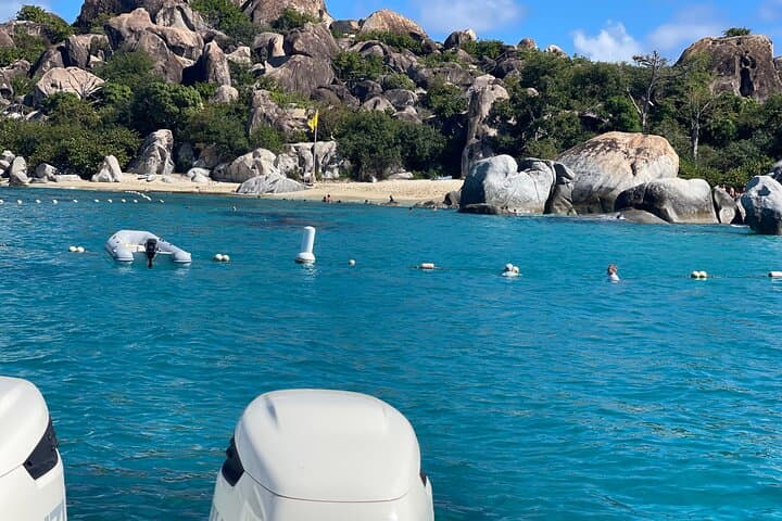 Boat Excursion to Virgin Gorda’s The Baths – Half-Day BVI Snorkel & Grotto Tour photo 3
