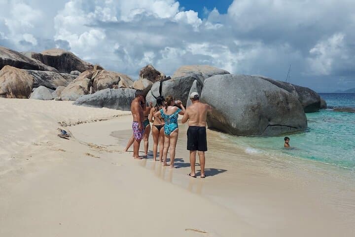 Boat Excursion to Virgin Gorda’s The Baths – Half-Day BVI Snorkel & Grotto Tour photo 2