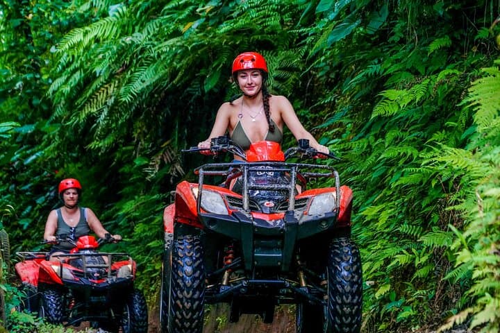 ATV Adventure to Gorilla Cave & Waterfall in Ubud — 8km Ride with Lunch photo 3