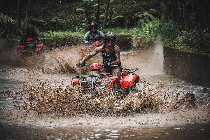 ATV Adventure to Gorilla Cave & Waterfall in Ubud — 8km Ride with Lunch photo 5