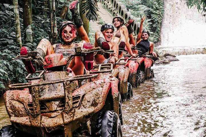 ATV Adventure to Gorilla Cave & Waterfall in Ubud — 8km Ride with Lunch photo 2