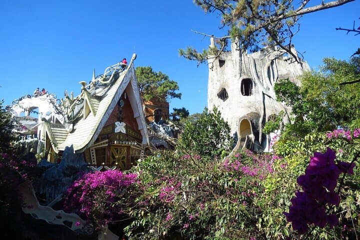 Da Lat Day Tour: Crazy House, Datanla Waterfall & Truc Lam Monastery photo 3