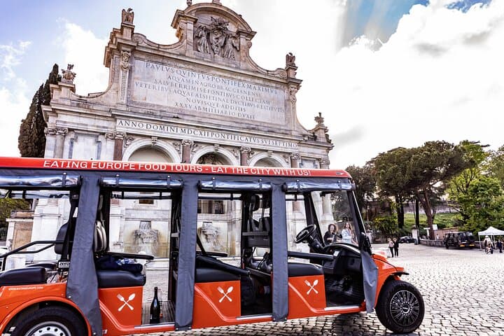 Rome Night Drinks & Bites: Golf-Cart Food Tour from Gianicolo to Testaccio photo 6