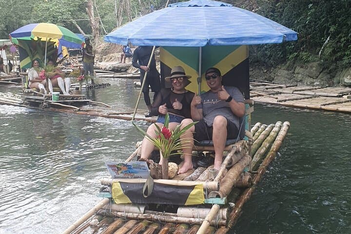 Private Lethe Bamboo River Rafting in Montego Bay — River Rafting & Y.S. Falls Combo photo 2