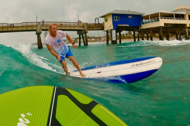 Private Surf Lessons at Dania Beach Pier — 60-Minute One-on-One Coaching photo 6