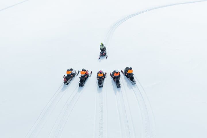 Langjökull Glacier Snowmobiling from Geysir: Super-Jeep Transfer & 1-Hour Ride photo 3