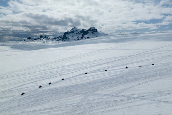 Snowmobile Langjökull: Glacier Ride and Natural Ice Cave Tour from Reykjavik photo 6