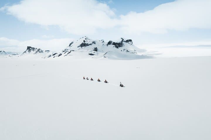 Snowmobile Langjökull: Glacier Ride and Natural Ice Cave Tour from Reykjavik photo 4