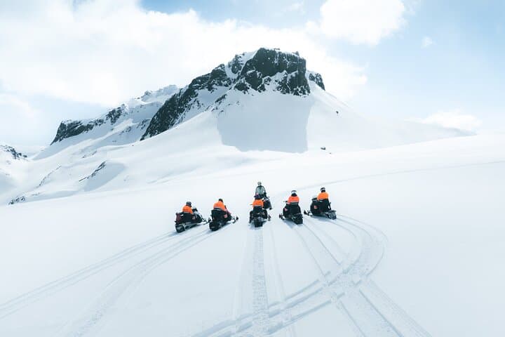 Langjokull Glacier Snowmobiling & Natural Ice Cave from Geysir photo 4