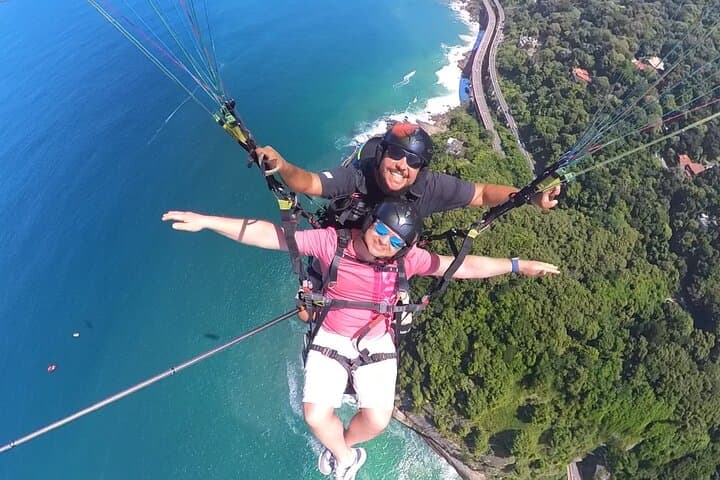 Tandem Paragliding from Pedra Bonita to São Conrado — Rio de Janeiro Aerial Adventure photo 1