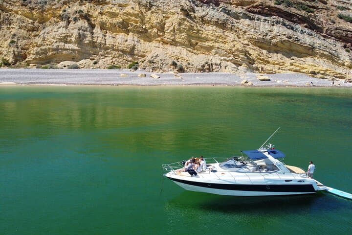 Benagil Private Yacht from Lagos: Sea Caves, Paddleboards & Kayak