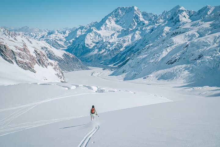 Heli-Ski the Tasman Glacier: Guided Ski Adventure from Mount Cook photo 4