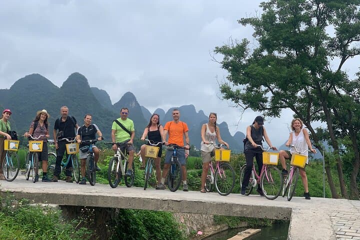 Private 5-Hour Bike Tour of Yangshuo Countryside — Ride the Yulong River & Karst Peaks photo 2