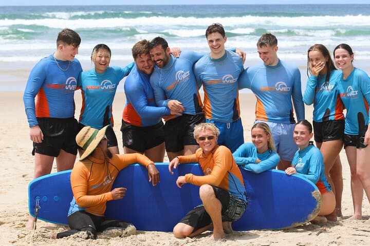 Beginner Surf Lesson at Main Beach The Spit — 2-Hour Gold Coast Surf School