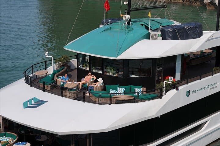Halong Bay & Lan Ha Bay Luxury Day Cruise from Hanoi — Kayaking, Swimming & Water Slides photo 2