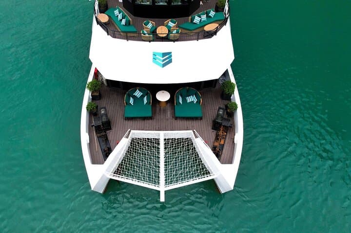 Lan Ha Bay Premium Day Cruise from Hanoi — Halong Catamaran Kayak, Cave & Cooking Class photo 1