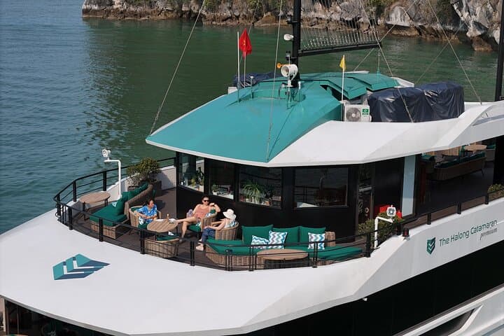 Yachting Lan Ha: Luxury Catamaran Day Cruise from Hanoi photo 2