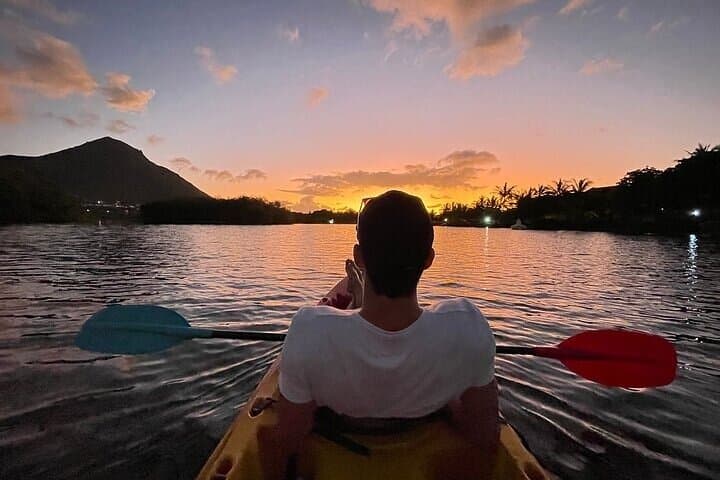 Sunset Kayak on the Tamarin River — 90-Min Guided Tour in Mauritius photo 4