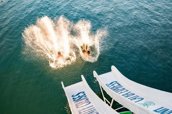 Luxury Lan Ha Bay Day Cruise from Hanoi — Biking, Kayaking & Water Slides photo 3