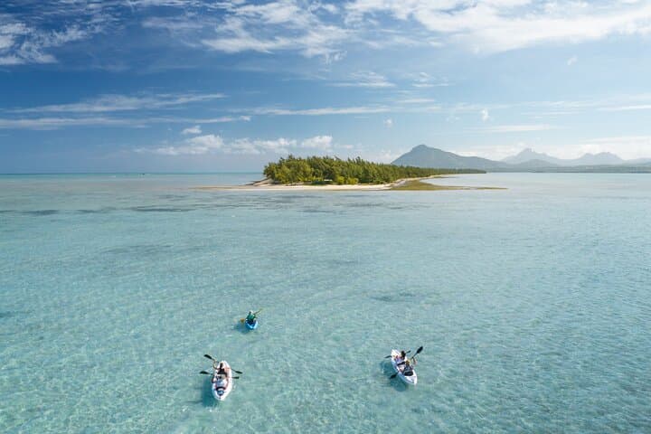 Guided Kayak to Benitiers Island - Mauritius West Coast Eco Tour photo 1