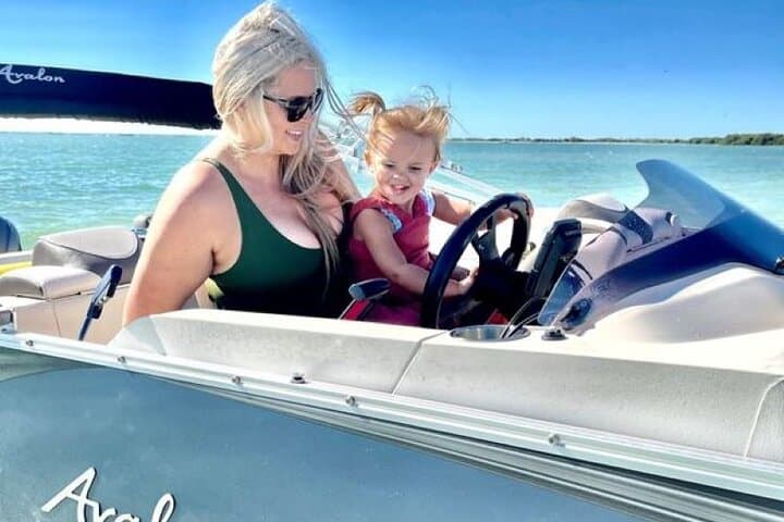 Explore Clearwater Beach on a Private Pontoon Boat Tour: Dolphins, Shelling & Secluded Beaches photo 5