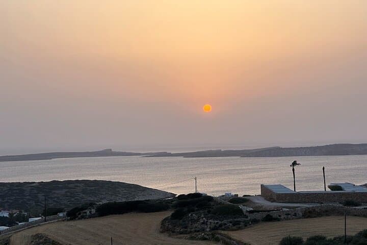 Sunset Boat Cruise Around Antiparos & Blue Lagoon