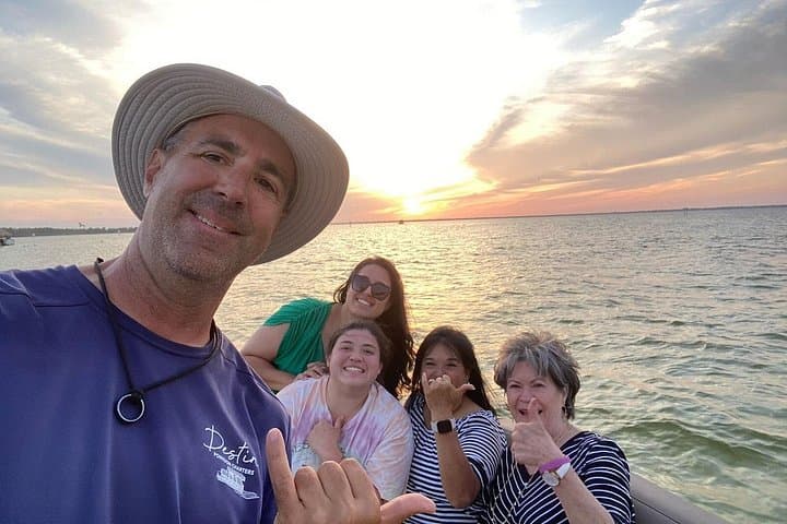 Private Destin Sunset Cruise: Dolphin-Watching Eco Tour for Up to 6 photo 4