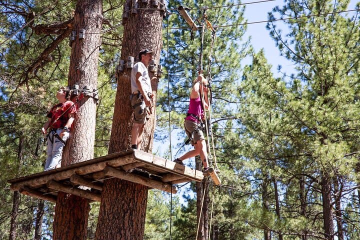 Flagstaff Aerial Adventure: Fort Tuthill Ropes Course for Adults photo 2