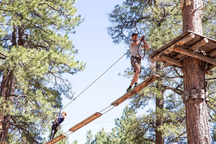 Flagstaff Aerial Adventure: Fort Tuthill Ropes Course for Adults photo 3