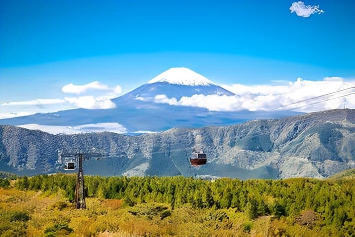 Mount Fuji & Hakone Day Trip from Tokyo — Ropeway, Owakudani, Gotemba Outlets