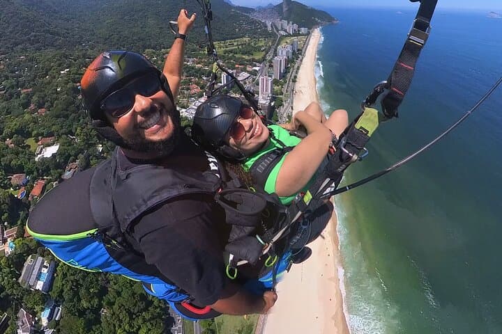 Tandem Paragliding from Pedra Bonita to São Conrado — Rio de Janeiro Aerial Adventure photo 3