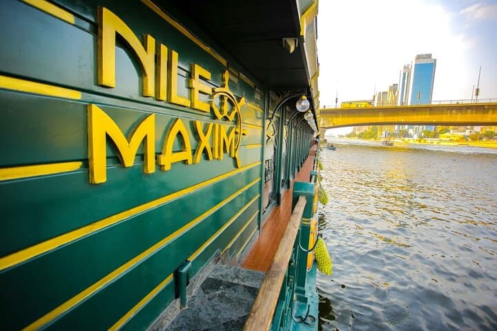 Nile Maxim Dinner Cruise: Cairo Sunset Dinner & Live Show on the Nile