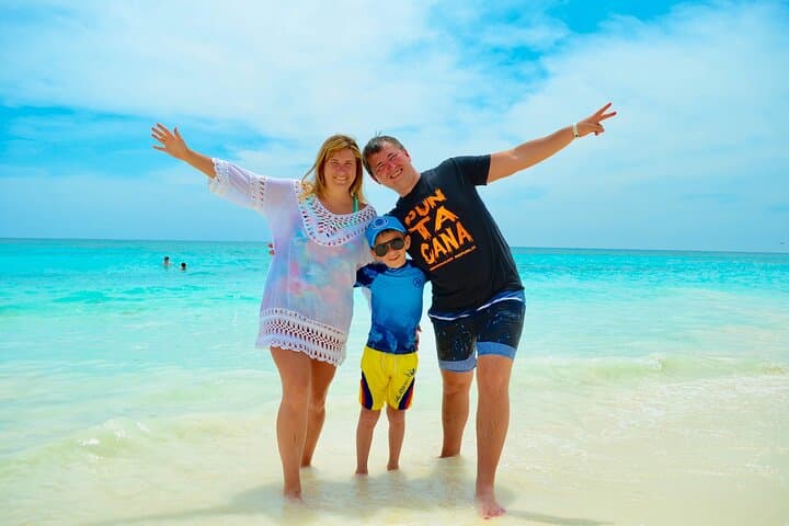 Saona Island Full-Day Excursion from Punta Cana — Natural Pool, Sea Stars & Catamaran Party