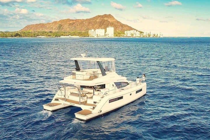 Exclusive Waikiki Yacht Snorkel: Private 43-Foot Cruise with Lunch and Bevs photo 1