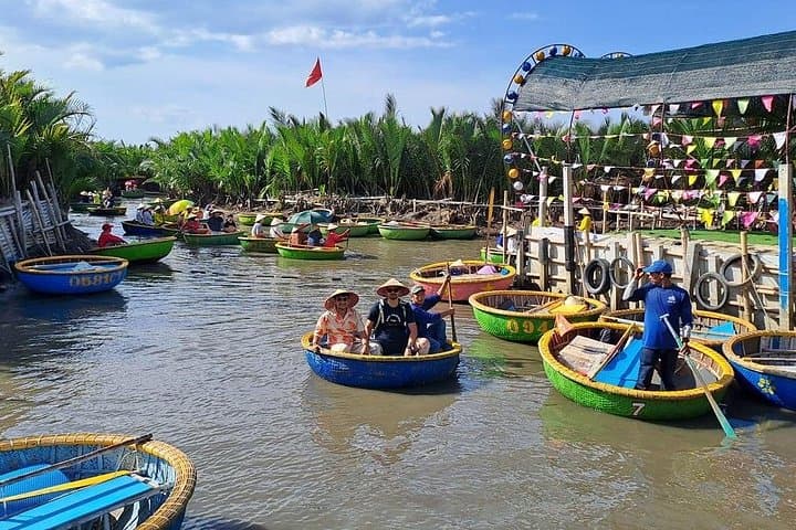 Hoi An Eco Adventure: Market Tour, Basket Boat Ride & Hands-On Cooking Class photo 3