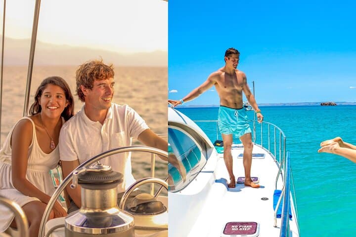Cabo San Lucas Sunset Trimaran Cruise to El Arco with Open Bar & Snorkel Option photo 2