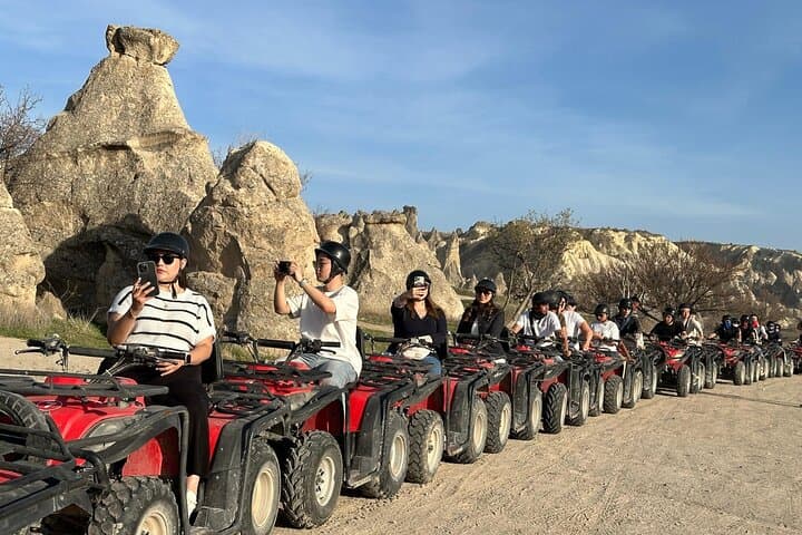 Cappadocia Sunset ATV Tour: Quad Adventure Through Rose and Love Valleys photo 4