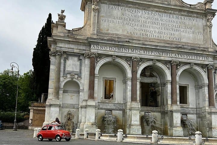 Vintage Fiat 500 Private Rome Tour — 3-Hour Dolce Vita Drive photo 3