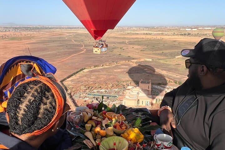 Marrakech Private Hot Air Balloon Breakfast — Sunrise Flight Over the Palmeraie photo 2