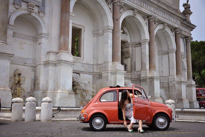 Vintage Fiat 500 Private Rome Tour — 3-Hour Dolce Vita Drive photo 4